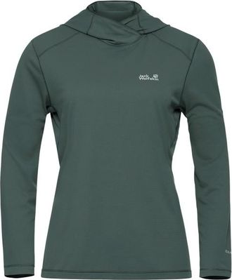 Jack Wolfskin Prelight Suncool Hoody Funktionsshirt f&uuml;r Damen | blau