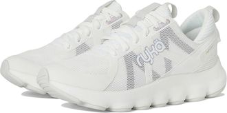 Rykä Podflow Walking Shoes Womens Shoes Brilliant White Mesh Fabric : 6.5 B - Medium, Textile
