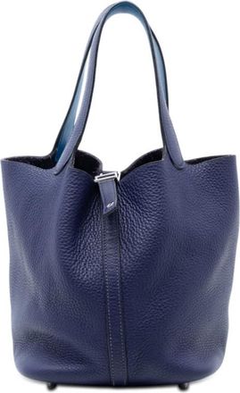 Herm&egrave;s Pre-owned Hermes Clemence Picotin Lock 22 Ladies YEXU68QJTMYGGASW