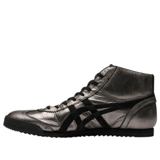 Onitsuka Tiger Mexico Mid Runner Deluxe Gunmetal Black 1181A608-021