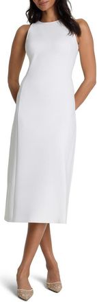 Spanx Sleeveless A-Line Midi Dress in Ivory at Nordstrom, Size Large