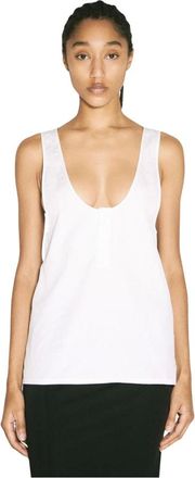 Saint Laurent Mujer, Camisetas, Blanco, Talla: S