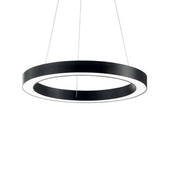 Netlighting Oracle Integrated LED Large Ceiling Pendant Black 3000K