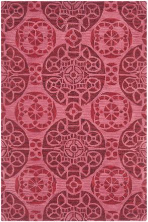 Safavieh Alfombra lana rosso 122 x 183 cm