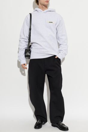 Jacquemus Hoodie, Mens, Grey