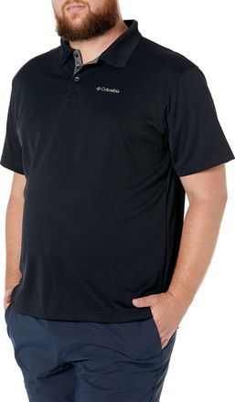 Columbia Mens Utilizer Polo Shirt, Black, 4X Tall