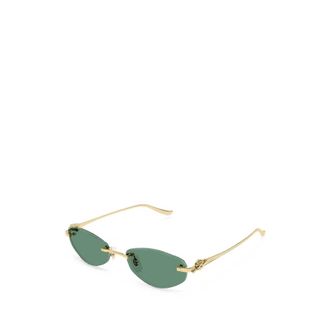 Cartier unisex, Accessoires, Geel, Maat: 55 MM Nylon