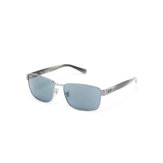 Ray-Ban Square Metal Zonnebrillen - unisex - Zonnebrillen - Grijs - 62 MM - Accessoires