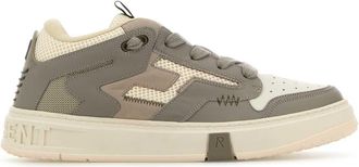 Represent Multicolor Leather And Mesh Reptor 2 Sneakers