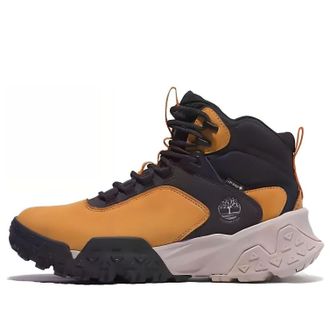 Timberland Motion Scramble Mid Lace Up Hiking Boot with GORE-TEX Bootie Wheat Nubuck TB0A6B4S754
