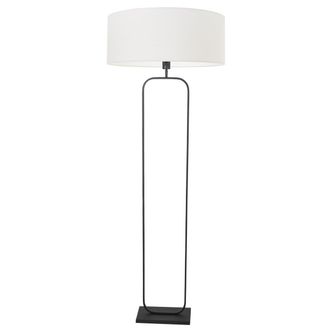 Steinhauer Steinhauer - L&aacute;mpara De Pie - Stang - Negro - Lino Metal