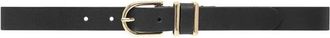 Depeche Depeche - Timeless Riem - Dames - Accessoires - Zwart - Maat: 95 CM Leer