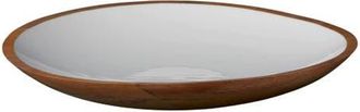Be Home Madras Oversized Shallow Bowl in Brown at Nordstrom