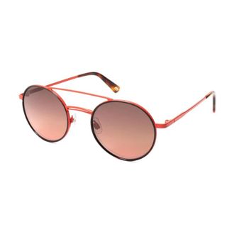 Web Eyewear Sunglasses, male, Pink, Size: ONE SIZE Metal Frame Sunglasses