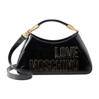 Love Moschino Handbags, female, Black, Size: ONE SIZE Quilted Shoulder Bag