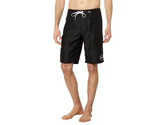 O'Neill Santa Cruz Solid 2.0 Boardshorts Mens Swimwear Black/White : 28, Polyester