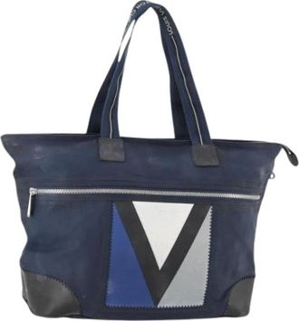 Louis Vuitton Pre-owned Tote Bags, female, Blue, Size: ONE SIZE Pre-owned Vintage Tote Bag