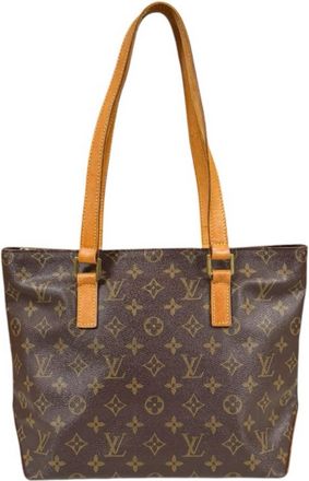 Louis Vuitton Brown Monogram Canvas Tote Bag (Pre-Owned)