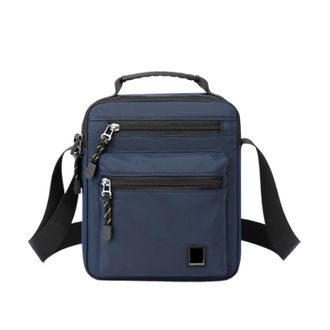 Generic Compatible For Men Shoulder Bag Outdoor Travel Handbag Good Messenger Oxford Tote Crossbody(Dark Blue)