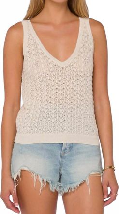 Velvet Heart Nadia Tank Top In Cloud