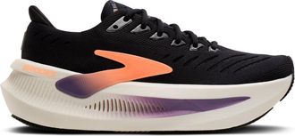 Brooks Womens Glycerin Max 2 Running Shoes In Black/peach