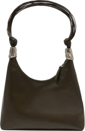 Staud Shoulder Bags, female, Brown, Size: ONE SIZE Cuff Shoulder Bag