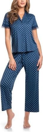 In Bloom by Jonquil Sevilla Pajama Set in Navy at Nordstrom, Size X-Small