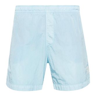 C.P. Company Beachwear, male, Blue, Size: 2XL Eco-Chrome Swim Shorts