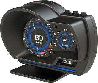 OEM Ap-6 Car Head Up Display Obd+gps Smart Gauge Veloc&iacute;metro De Alta Definici&oacute;n Herramienta De Diagn&oacute;stico Automotriz Alarma De Exceso De Velocidad Para T