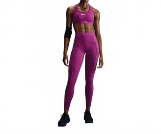 Nike High Waist Pocket Tight In Hot Fuchsia