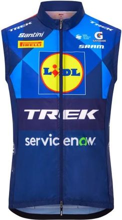 Santini Lidl Trek Wind Vest Velogilet - Unisex | blau