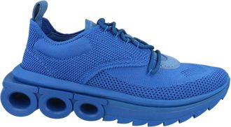 Ferragamo Nima Knit Low-Top Sneakers