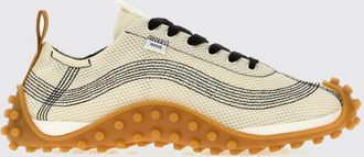 Ami Mirage Technical Mesh Sneakers with Notched Sole and Applied Logo