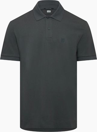 C.P. Company Mens Metropolis Series Polo Shirt - Grey - Size: 40