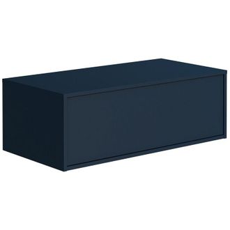Vente-Unique Mobile sotto lavabo sospeso 94 cm Blu notte - TEANA II