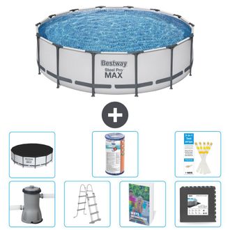 Bestway Piscina Bestway Steel Pro Max Redonda - 427x122 Cm - 8-piezas S563
