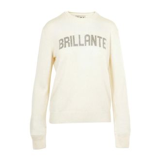 MC2 Saint Barth New Queen Crewneck - Dames - Ronde hals truien - Wit - L - Wol - Truien & Vesten
