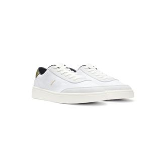 HUGO BOSS Cupsole sneakers with gold-printed logo