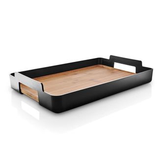 Eva Solo Nordic Kitchen Serviertablett rechteckig, Bambus / schwarz