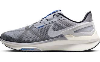 Nike Nike Mens Structure 25 Stra&szlig;enlaufschuh f&uuml;r Herren Road Running Shoe, Smoke Grey White Wolf Grey Sail, 12 UK