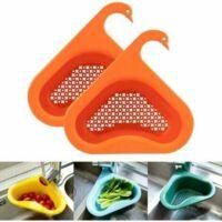 OEM Escurridor De Fregadero Con Forma De Cisne - Escurridor Triangular Colgante Multifuncional Con Cesta Coladora De Esquina F&aacute;cil De Quitar. - Crezuo