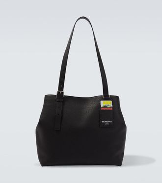 Balenciaga Credit leather tote bag