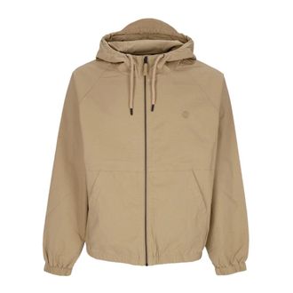 Element Ripstop Hoodie Jas Khaki - Heren - Zomerjassen - Bruin - XS - Katoen - Jassen