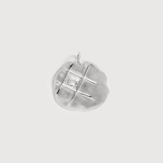 Monica Vinader Sterling Silver Journey Pendant