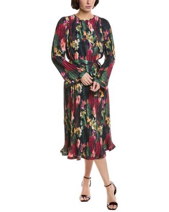 T Tahari Novelty Midi Dress