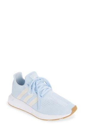 adidas Swift Run 1.0 Running Shoe in Crystal Sky/Off White/White at Nordstrom Rack, Size 10.5