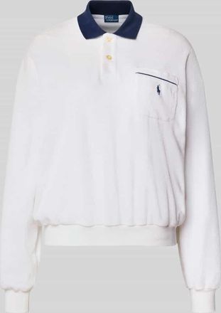 Polo Ralph Lauren Regular Fit Poloshirt aus Baumwoll-Mix in Weiss, Gr&ouml;&szlig;e XXL