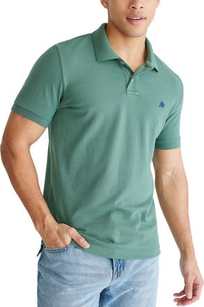 Aéropostale Mens Polo, Treeline, Medium