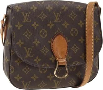 Louis Vuitton Pre-owned Vintage Monogram Schoudertas - Dames - Vintage Schoudertas - Bruin - ONE Size - Leer - Vintage