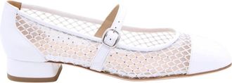 Luca Grossi Spago - Dames - Ballerinas - Wit - 37 EU - Schoenen